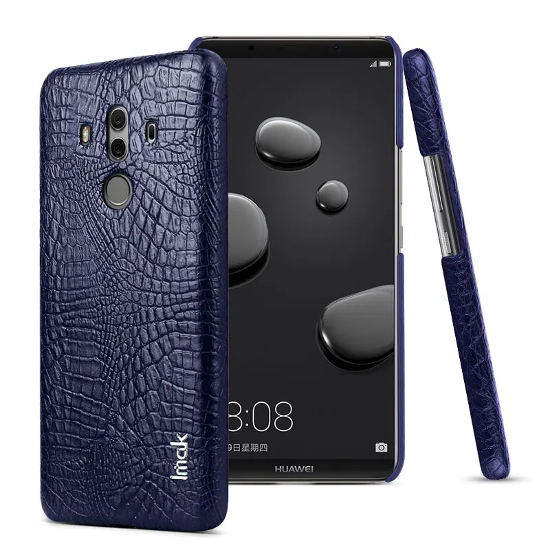 Original iMak Ruiyi Series Crocodile Silm Phone Case For Huawei Mate 10 Pro Bumper |
