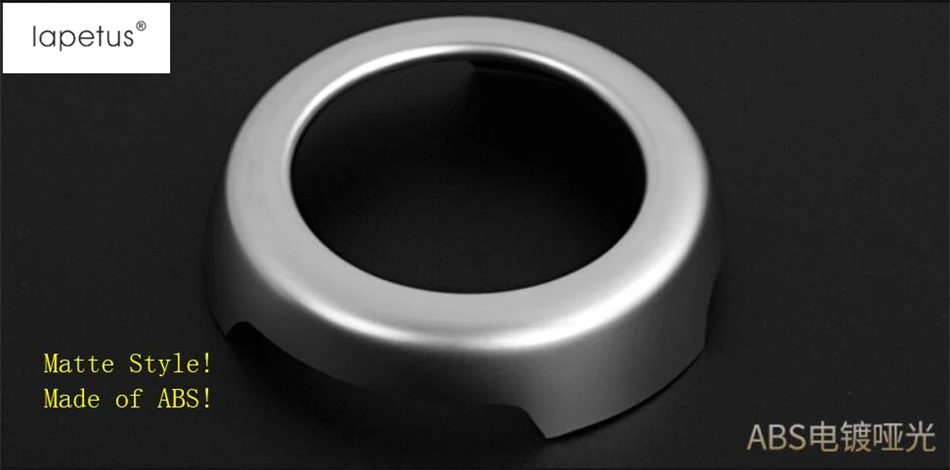 

Lapetus Accessories Fit For Ford Explorer 2016 2017 2018 2019 Center Drive Model Adjustment Knob Ring Molding Cover Kit Trim