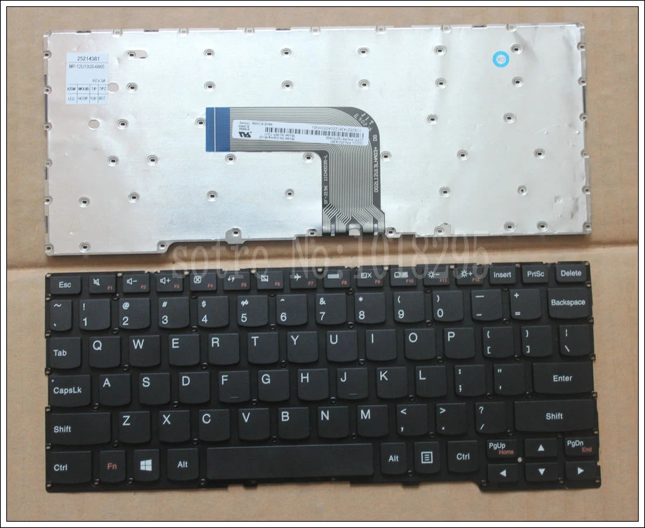 Новая клавиатура для ноутбука lenovo Yoga 2 11 США без рамки MP 12U13US 6865 25214381|laptop keyboard|keyboard