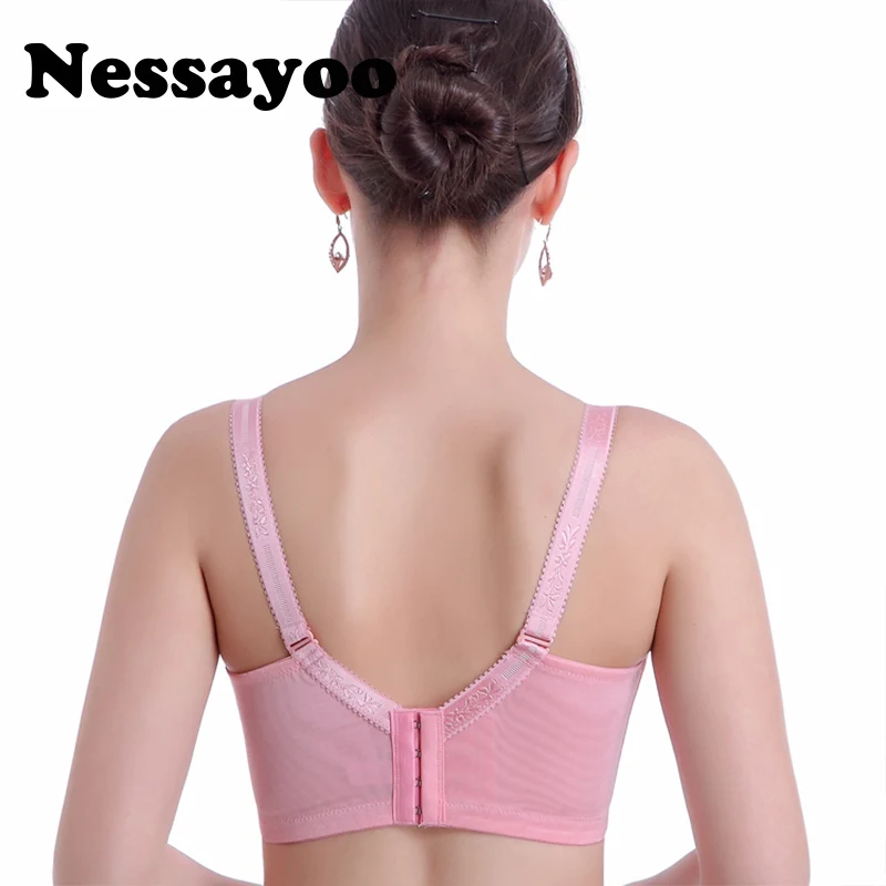 Nessayoo черный синий фиолетовый 34b 34c 34d 36b 36C 36d 38b 38c 38d 40b 40c 40d 42B 42c 42d чашки бюстгальтер