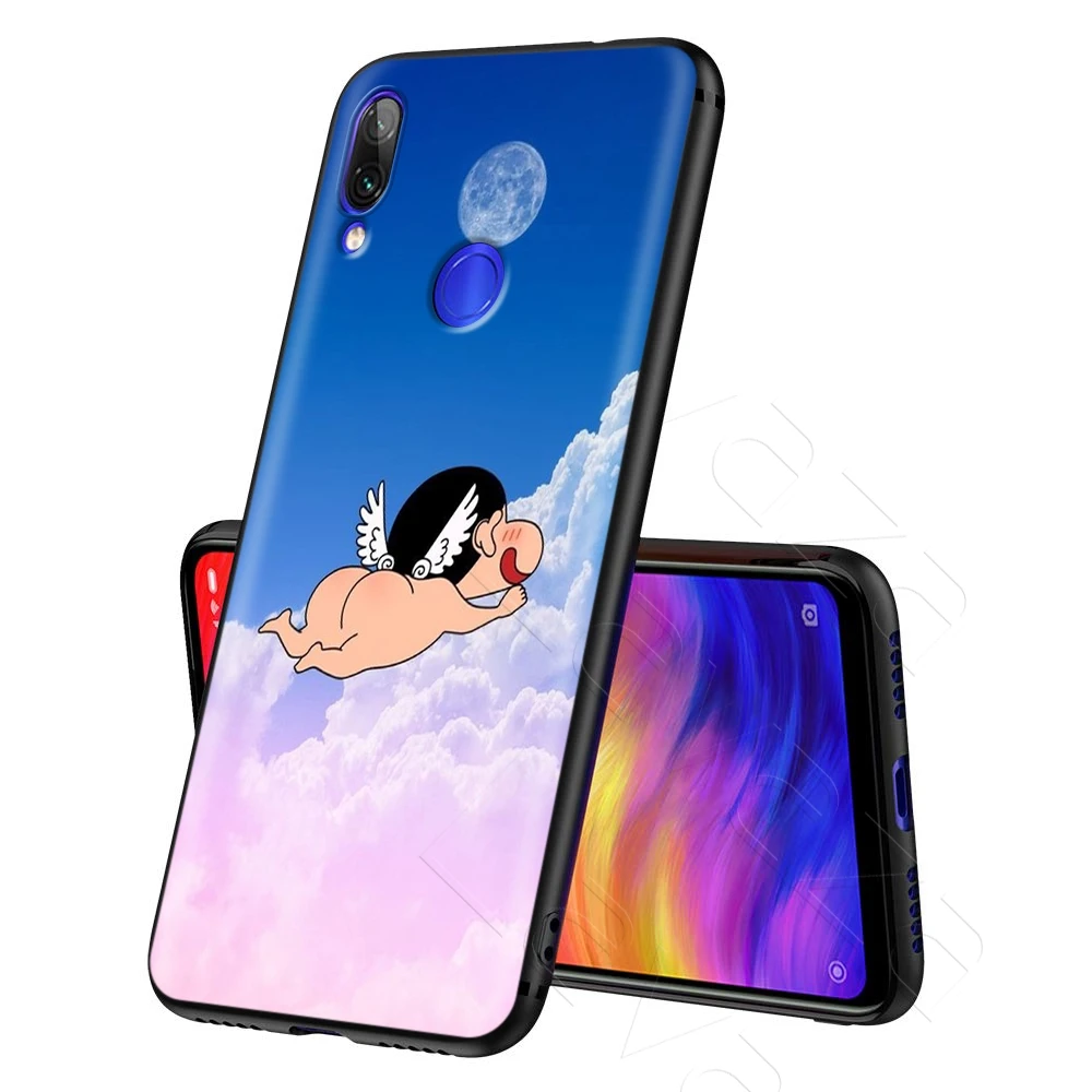 Чехол Crayon Shin-chan для Xiaomi Redmi Note 8 9 S K30 Pro MAX 3 6 SE A1 A2 A3 10 Lite Plus 8A F1 |