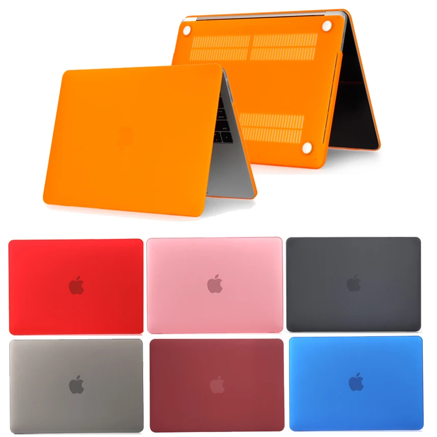 Новый чехол для Macbook Pro 13 15 Retina матовый ноутбука жесткий ПВХ A1502 A1398 противоударный