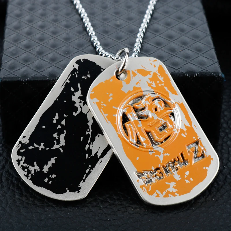 Ожерелье в стиле милитари армейское колье с подвеской виде надписи бирки