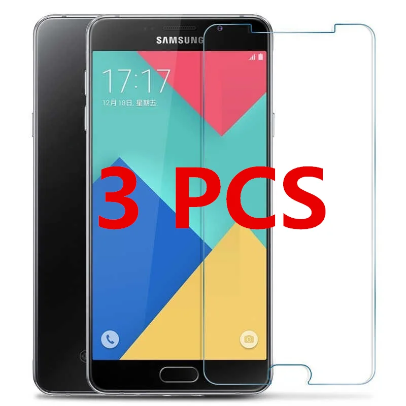 3 pcs Tempered Glass Для samsung Galaxy J1 J3 J5 J7 A3 A5 A7 Grand Prime S7 S6 S5 S4 закаленное Стекло прозрачная передняя Экран защитный чехол для телефона - Цвет: 3 pcs Tempered Glass