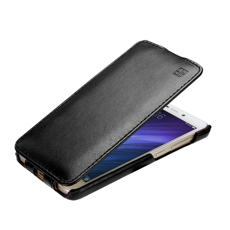For Xiaomi Redmi 4A Case Cover Silicone Flip Leather Wallet Kickstand Phone + Tempered Glass | Мобильные телефоны и
