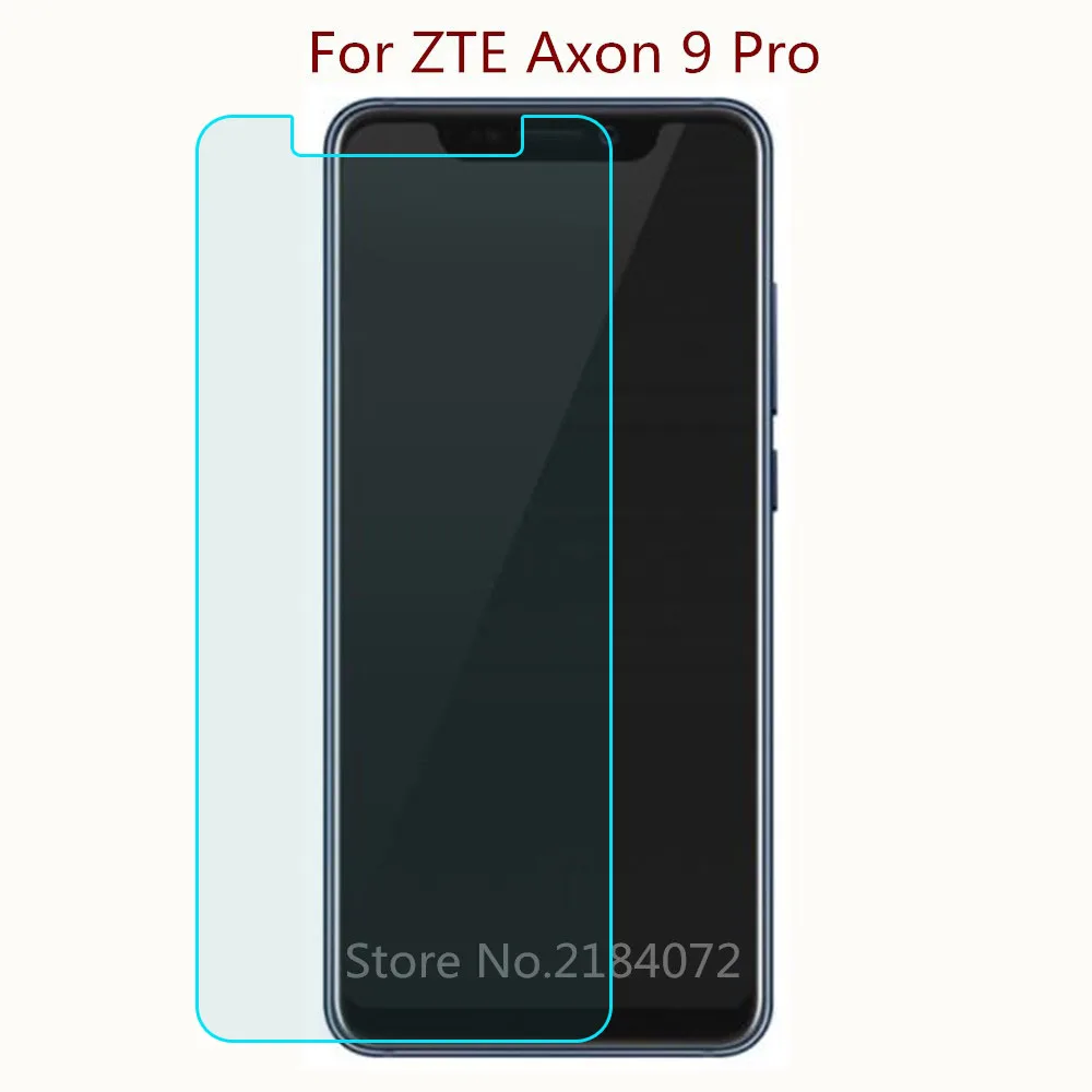 2 шт. 9H 2.5D Защитное стекло для экрана ZTE Axon 9 Pro закаленное смартфона Передняя