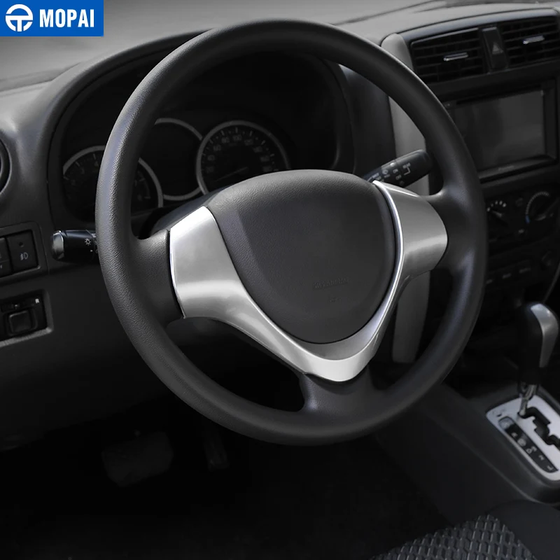 MOPAI ABS Автомобильный интерьер руль u-образная декоративная крышка ободок для Suzuki