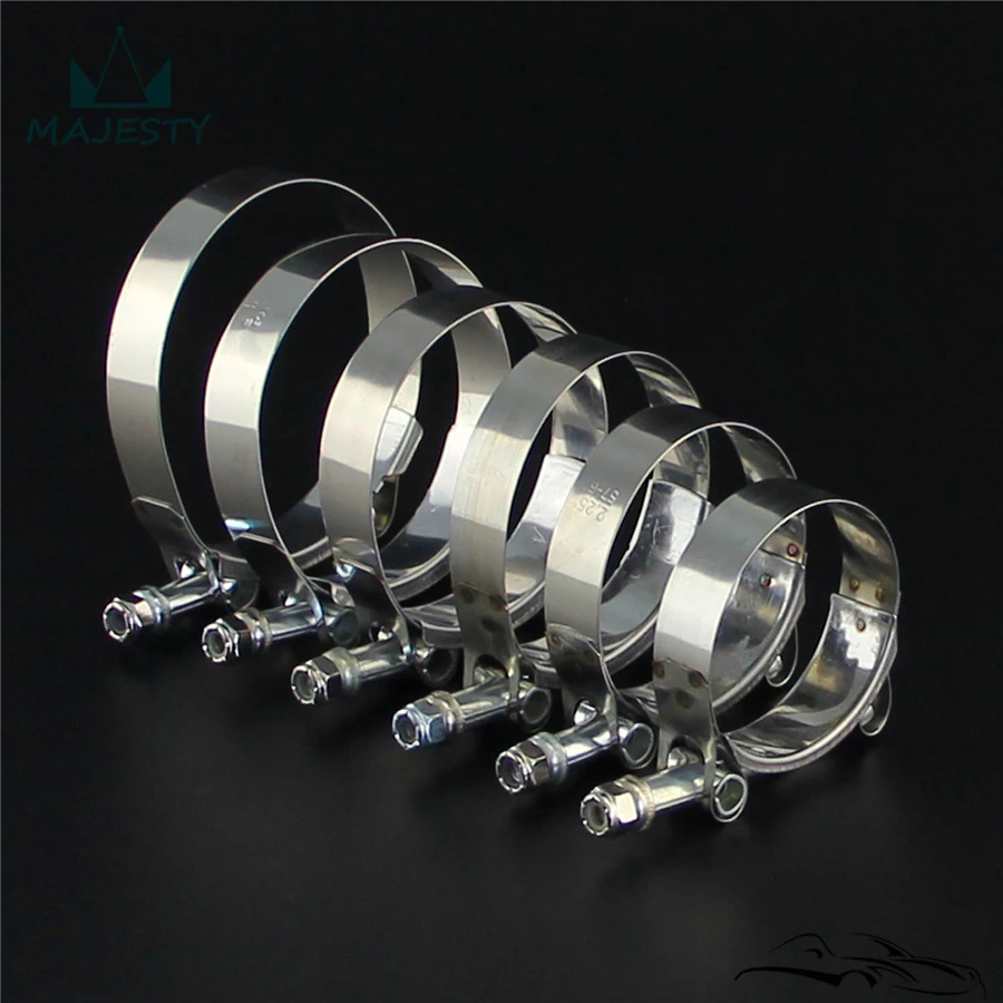 Т образный болт силиконовые Зажимы для шлангов x 4 шт 76 мм 3 дюйма из нержавеющей