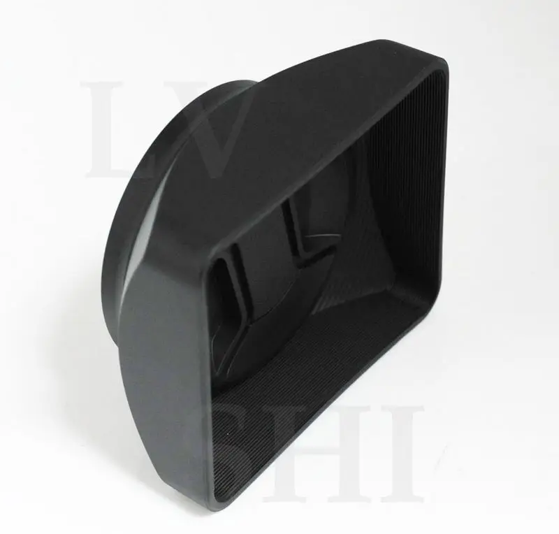 Новая квадратная 72 мм бленда объектива с крышкой для DV-видеокамер универсальная s