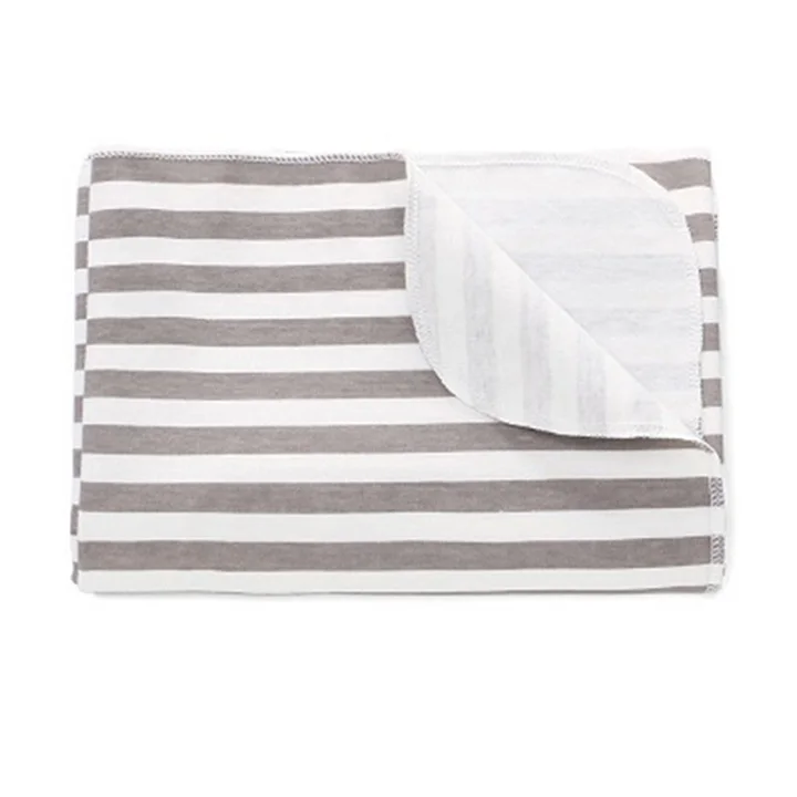 Gray stripe 1 предмет, хлопок, детское одеяло для пеленания, одеяло для новорожденных, новое одеяло, тканевый спальный мешок для малышей, банное полотенце, размер 90*90 см - Цвет: Gray stripe