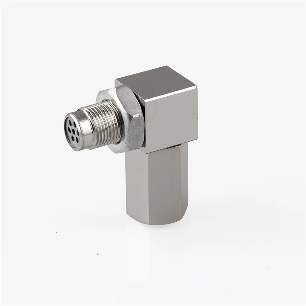 90 градусов O2 кислородный датчик распорный двигатель светильник CEL Check Bung мини