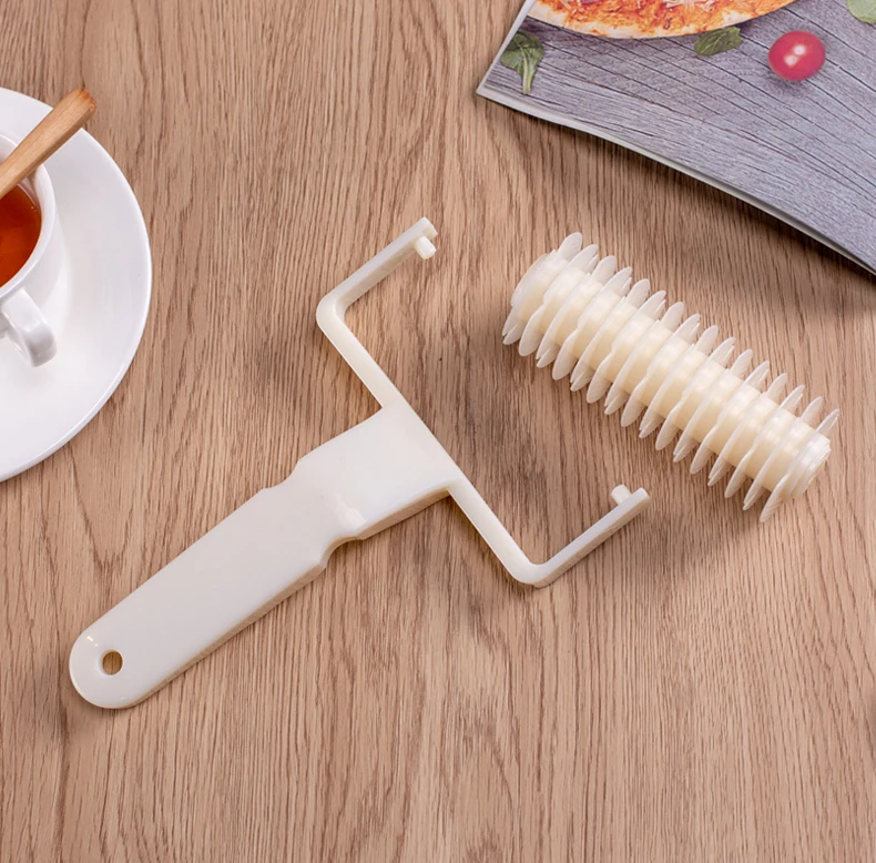 Большой размер пирог жаропрочная посуда для пиццы тиснение тесто ролик решетки