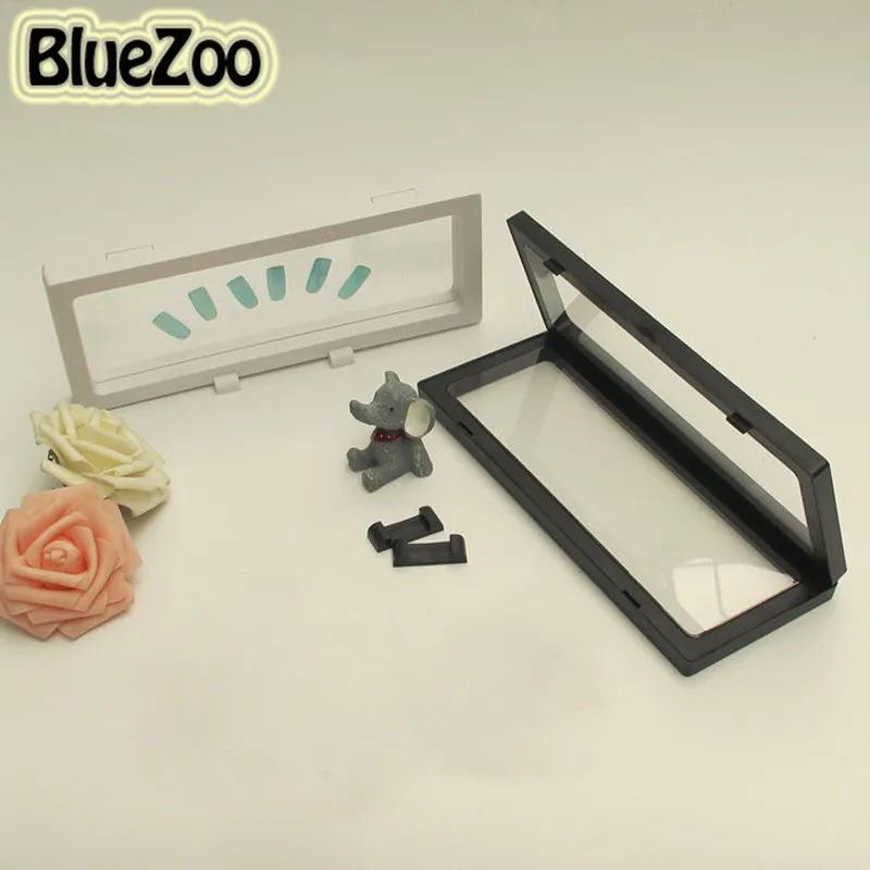 BlueZoo New Arrival Mini Rectangle Nails Color Card Display Frame for Art Black Panel Nail Board |