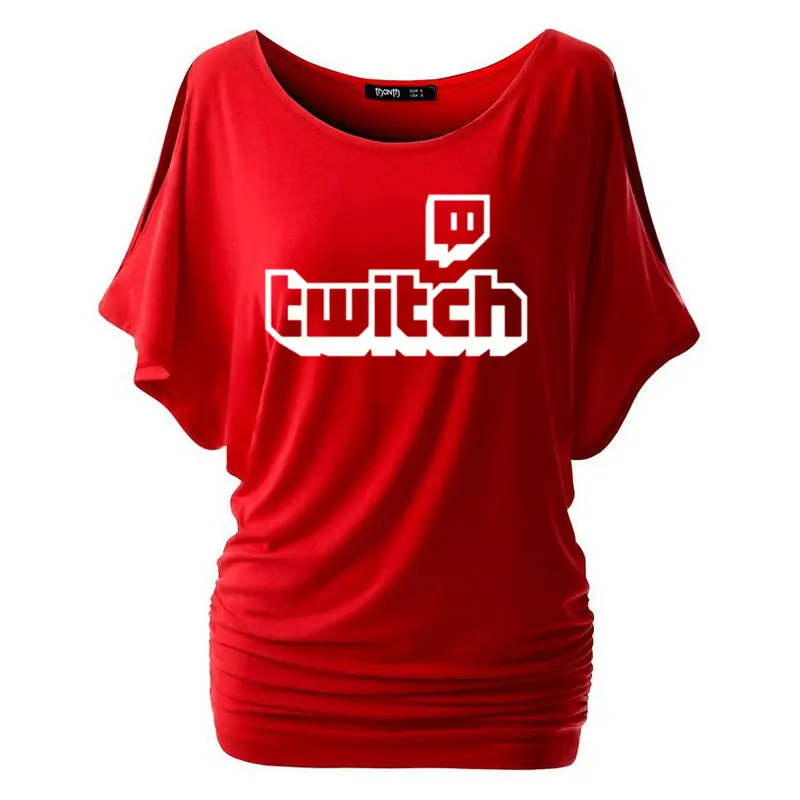 Twitch ТВ футболка игровой Топ Мужская геймер Fan Gifts короткий рукав с регулирующей