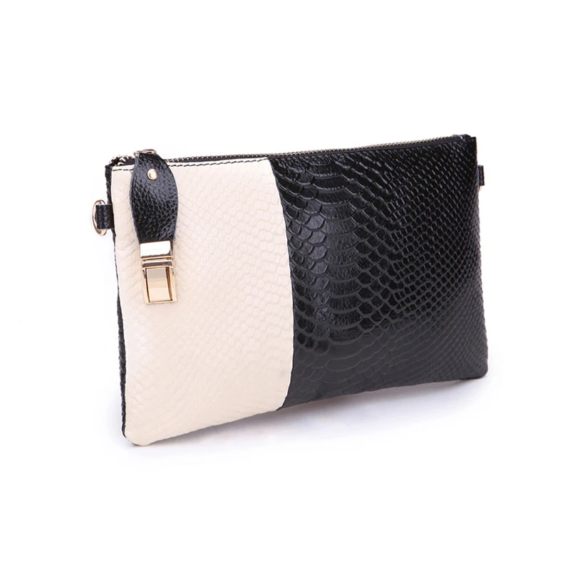 Кожаный женский клатч модные женские кожаные сумки мессенджеры на плечо для