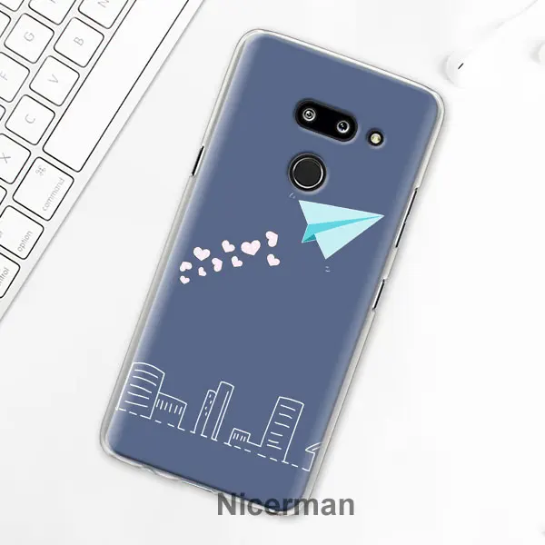 13 Чехол для телефона LG G6 G7 Plus G8 ThinQ V40 V50 ThinQ жесткий чехол из поликарбоната карта мира план путешествий Чехол Coque Capa - Цвет: 13
