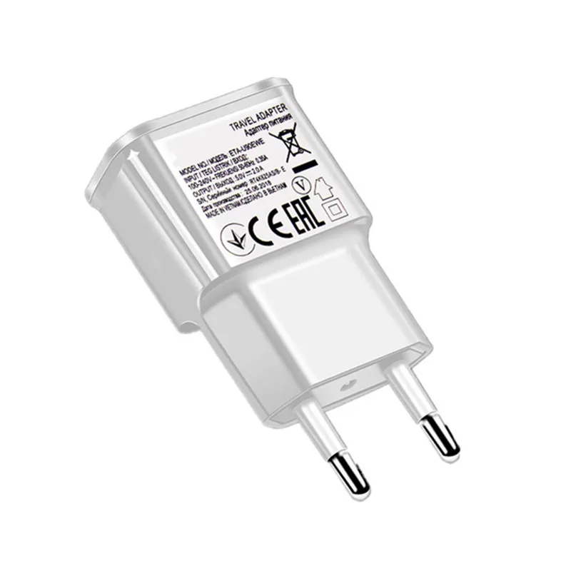 Микро usb настенное зарядное устройство USB Type C зарядный кабель для Samsung galaxy A40 A20E J5 J7