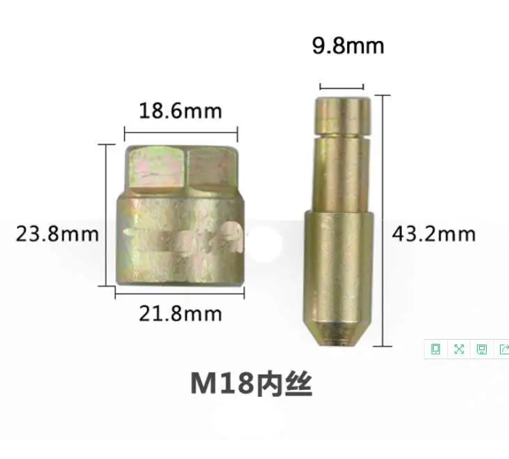 M18 common rail plug for tube Common Rail Fuel Injector Cap | Автомобили и мотоциклы