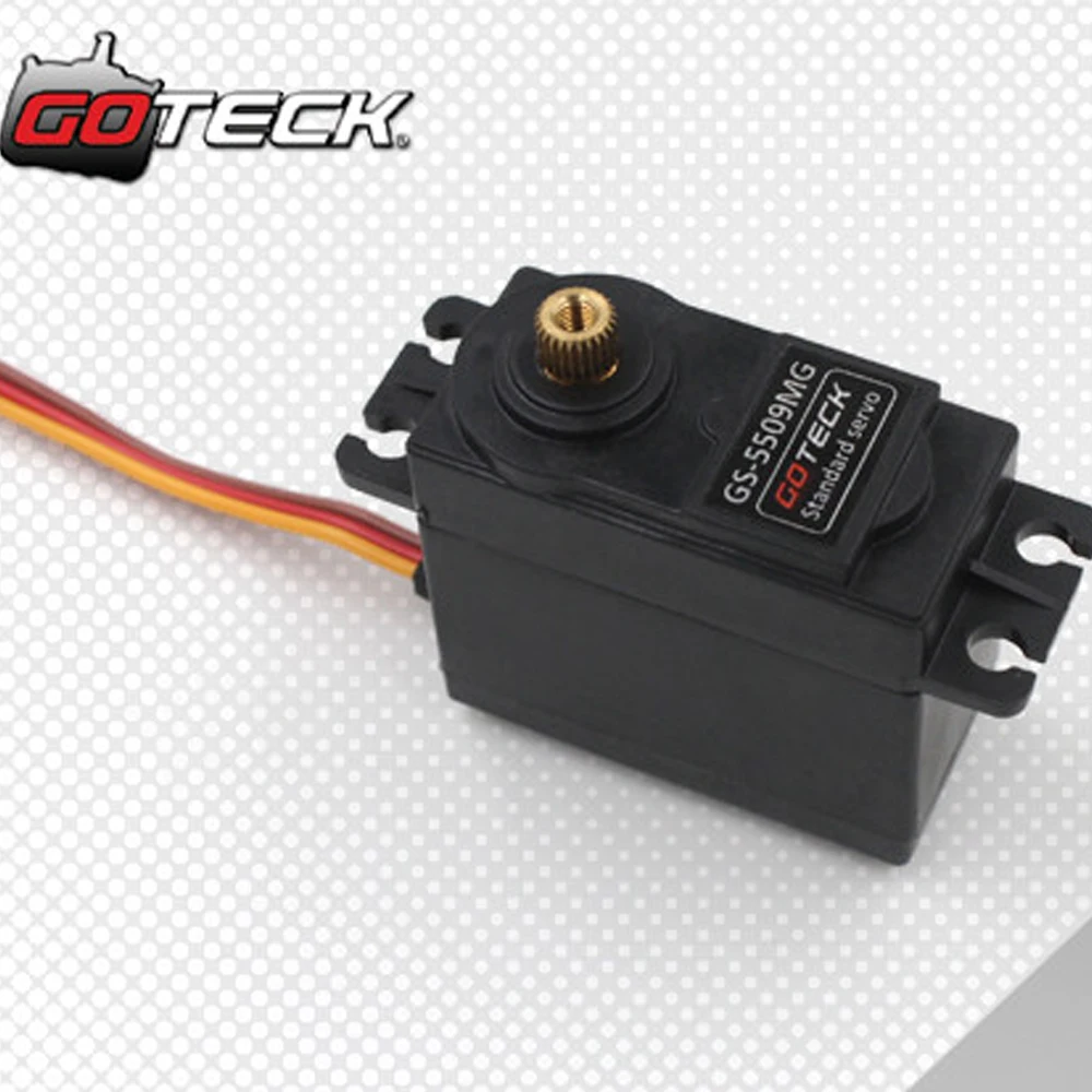 GOTECK GS-5509MG 9 кг высокий крутящий момент дроссельной заслонки руля RC сервопривод