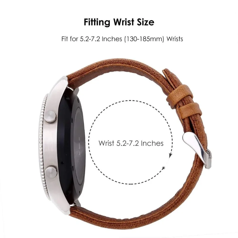 GXV сменный ремешок из воловьей кожи для Garmin Vivoactive 3/Vivoactive 3 Music/Forerunner 645 Music Smartwatch |