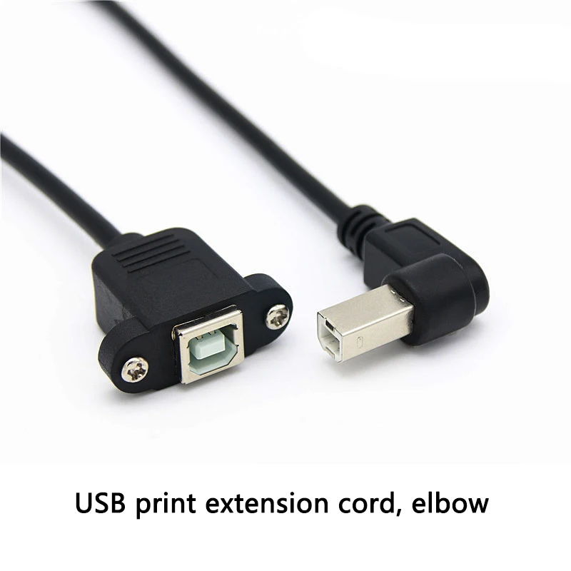 0 3-1 5 M линия передачи данных USB 2 B папа к гнездо принтера Панель Крепление