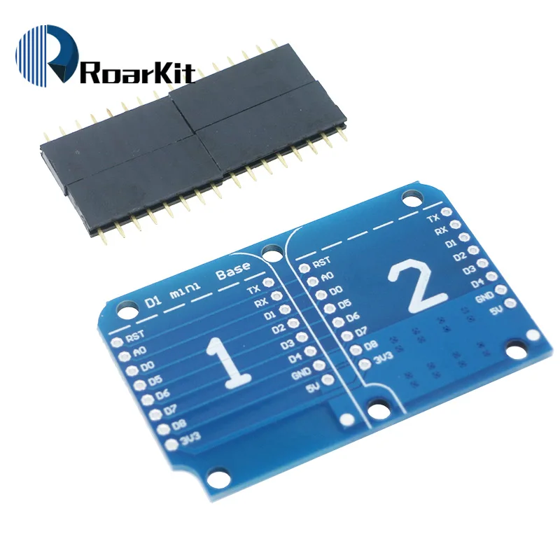 ESP8266 D1 Mini Pro WiFi NodeMcu щит регистратора данных DS1307 батарея 0 66 OLED DC мощный зуммер V1.0.0