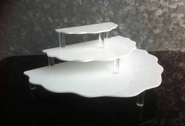 Акриловый веер для демонстрации косметики парфюмерия лак ногтей полка мелких