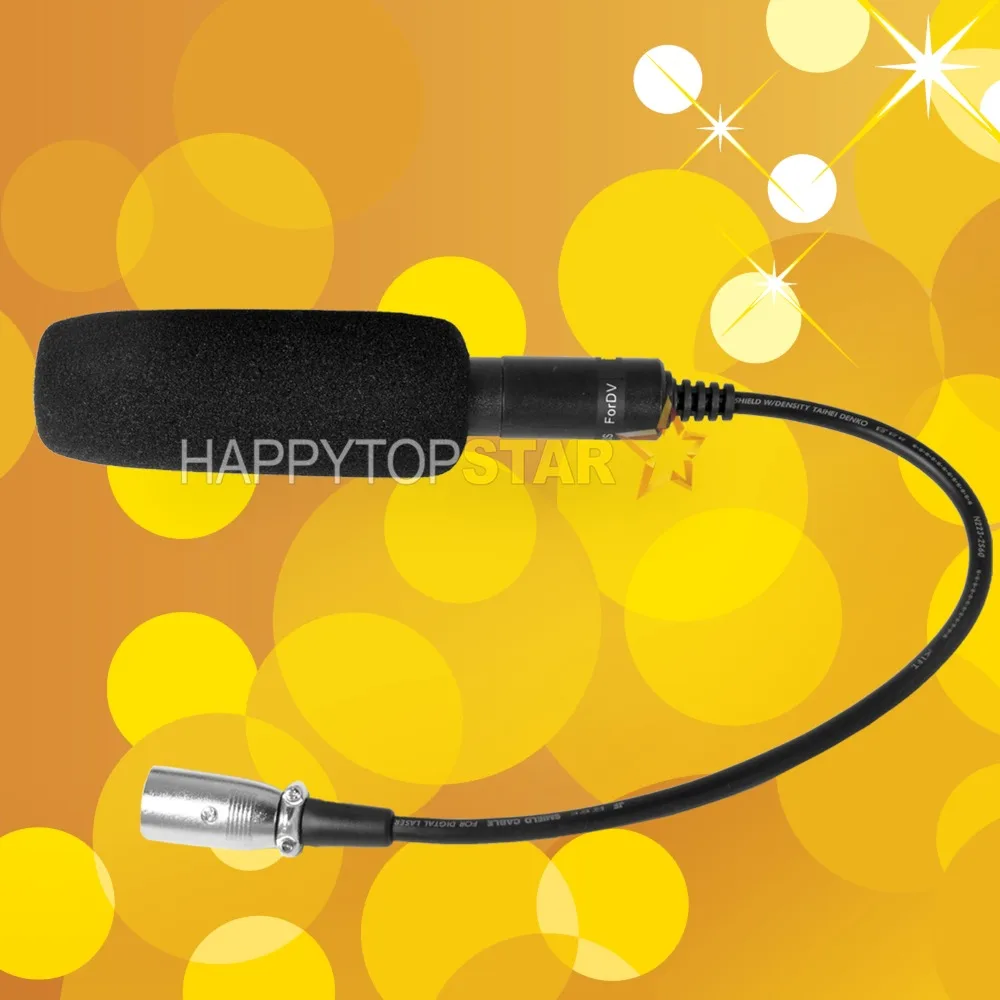 Профессиональный микрофон для цифровой видеокамеры DV HDR 250P 390P XLR EX1R | Электроника
