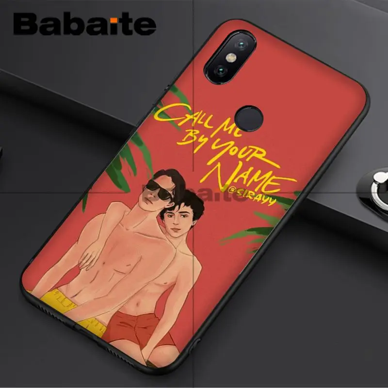 Babaite Call Me by Your Name Novelty Fundas Phone Case Cover For redmi 5plus 5A 6pro 4X note5A note4x note6pro 6A | Мобильные