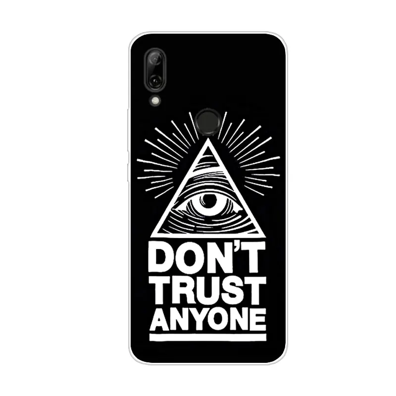 

For Huawei P Smart Z 2019 Case 6.59" TPU Soft Silicone Transparent Back Cover Phone Cases For Huawei P Smart Z Cover Fundas