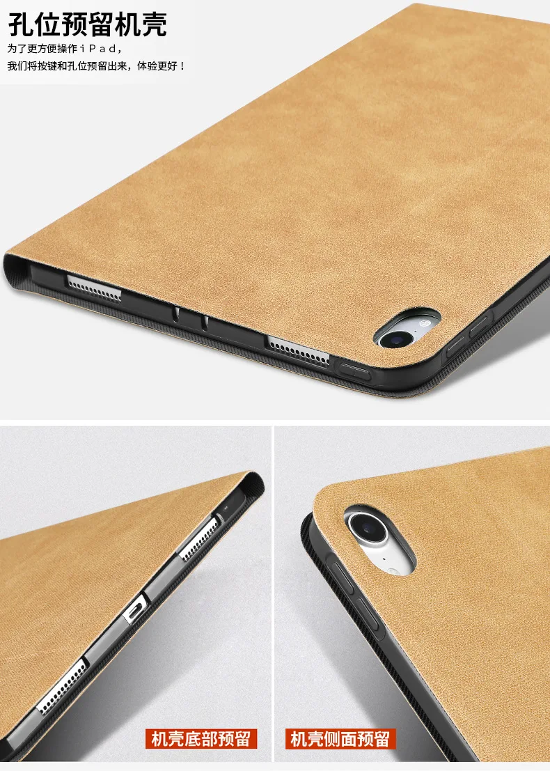 Для нового IPad Pro 11 дюймов защитный чехол Мягкий силиконовый чехол для задней панели защита всего тела из искусственной кожи планшет Cvoer Fundas