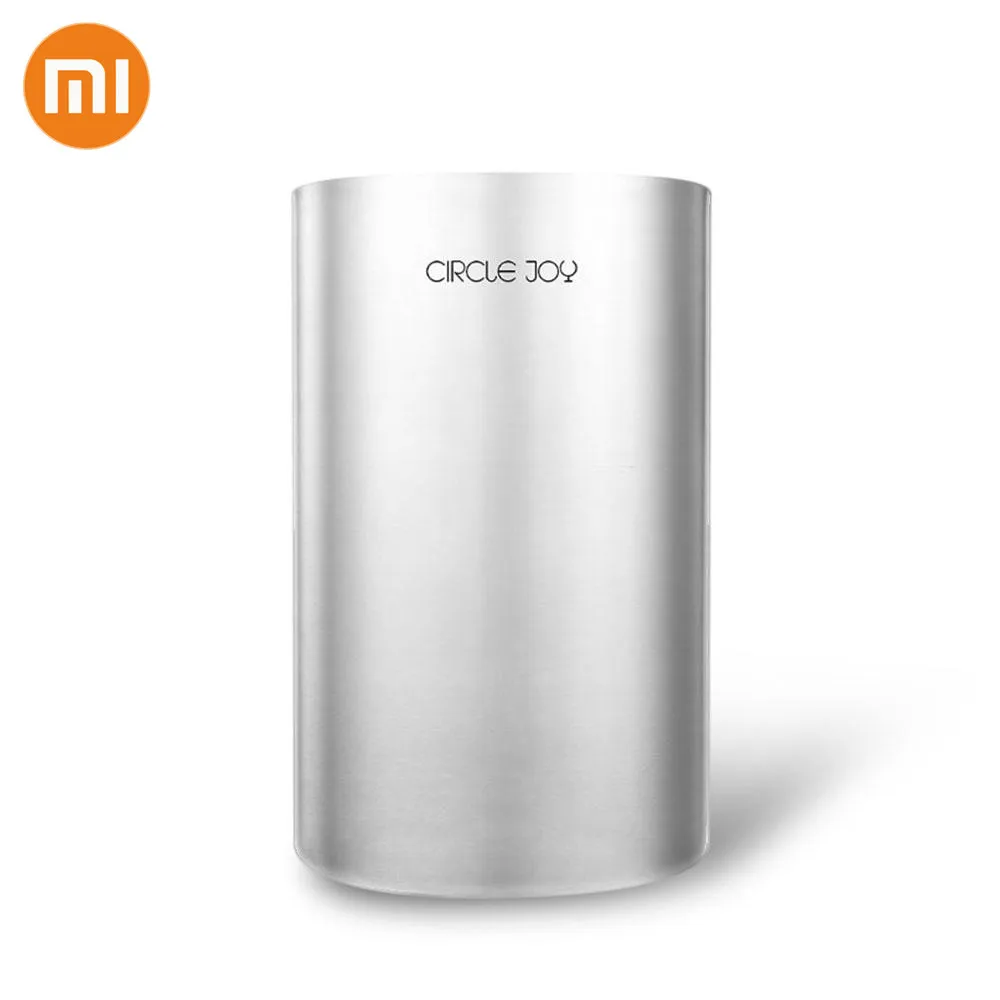 Новое поступление XIAOMI круг радость Нержавеющая сталь двойной ведро льда