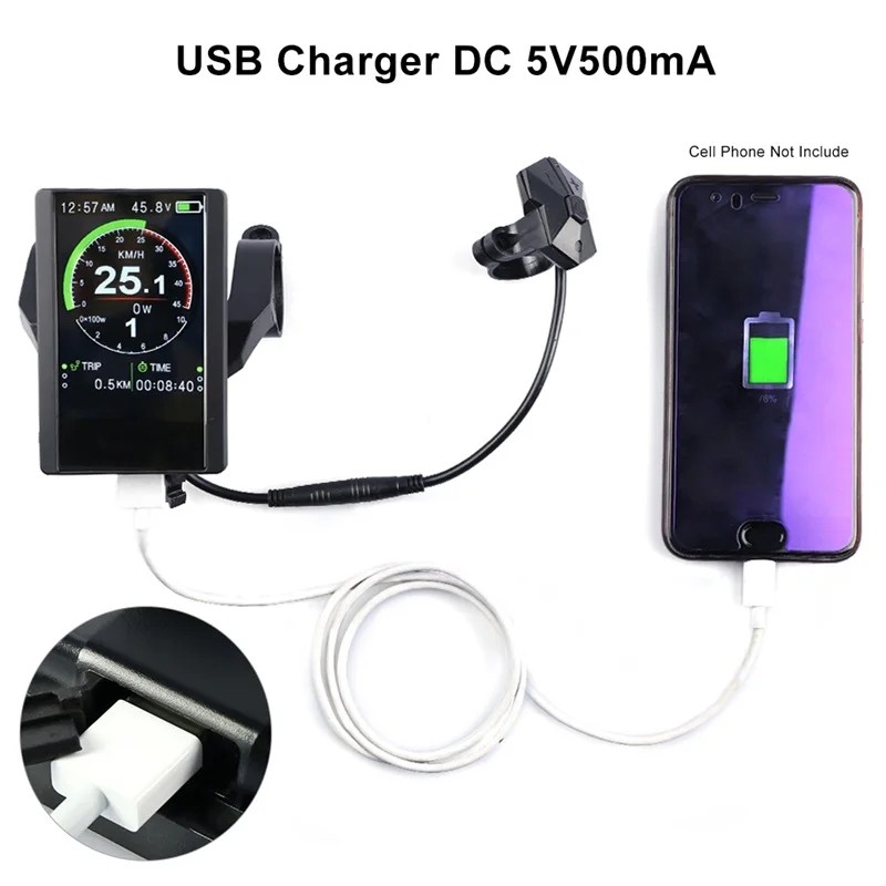 3 2 дюймовый цветной Новый 850C P850C спидометр для электрического велосипеда дисплей
