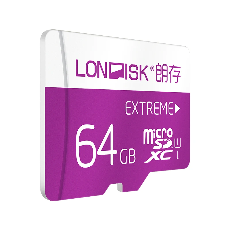 Londisk Горячие Продажи Карта Micro Sd 64 ГБ 128 600X Высокоскоростной 80 МБ/С. UHS 1 Class10 Флэш