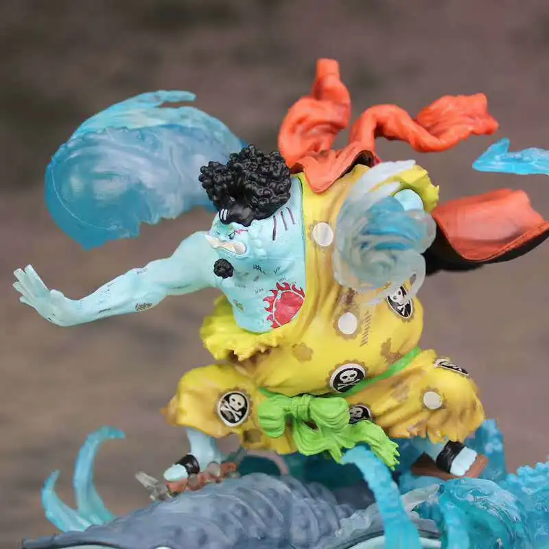 Экшн фигурка POP Jinbe из аниме нарисованная поврежденная Ver ПВХ игрушка