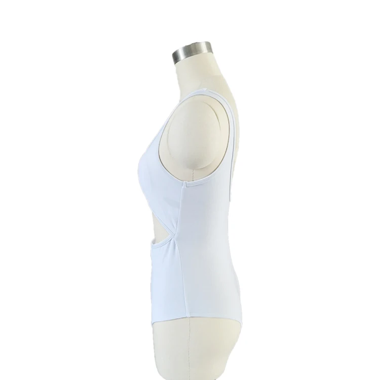 Цельный купальник сплошной цвет ажурный Холтер строе K Pielowe Damskie Maillot De Bain Femme Mayo