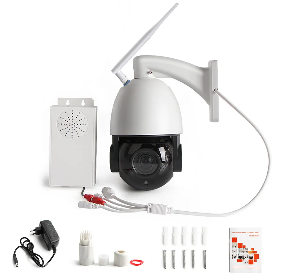 20X оптический зум wifi PTZ ip-камера наружная водонепроницаемая IP66 1080 P 2MP Cam 80 m IR