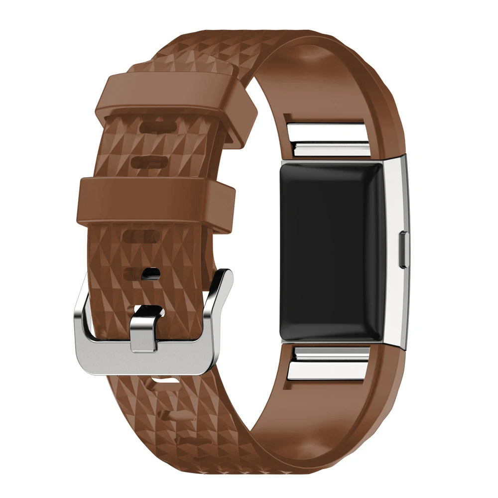 Силиконовые ремешки ремешок для Fitbit Charge 2 Смарт часы спортивный сменный Браслет