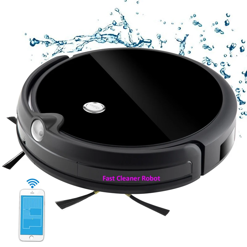 Бесплатная доставка в Турцию Новое поступление робот пылесос с камерой