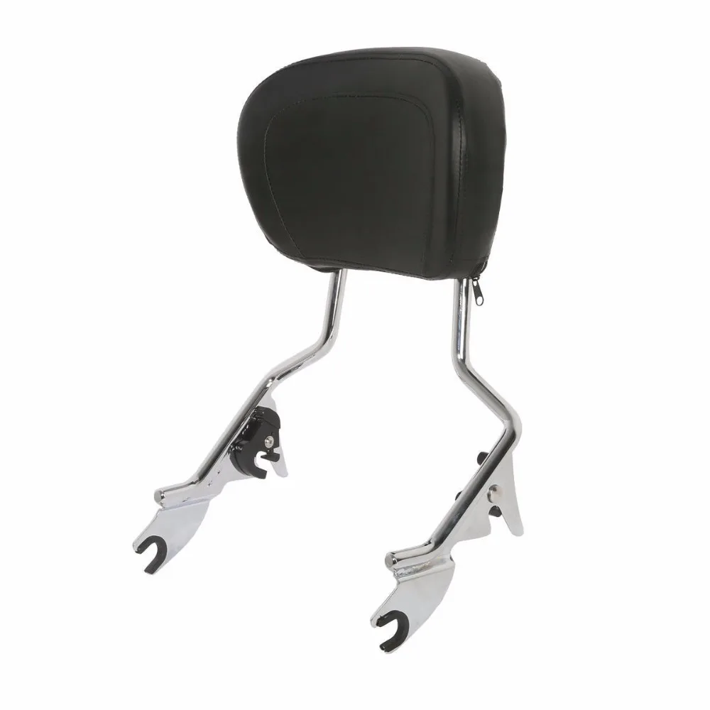 Мотоциклетный Съемник Вертикальная спинка накладка Сисси Бар для Harley Touring Road King Street скользящий Electra Glide Ultra 2009