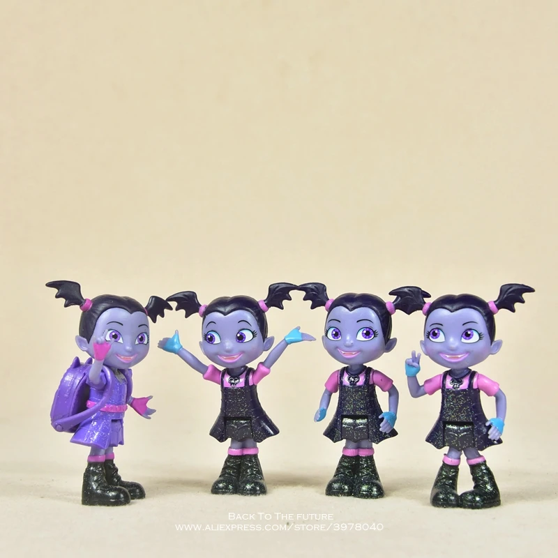 Экшн-фигурка Принцессы Диснея Vampirina 9 см мини-кукла из ПВХ коллекция игрушек