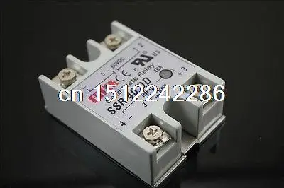 1pcs Soild State Relay SSR-40 DD DC-DC 40A 3-32VDC/5-60VDC | Обустройство дома