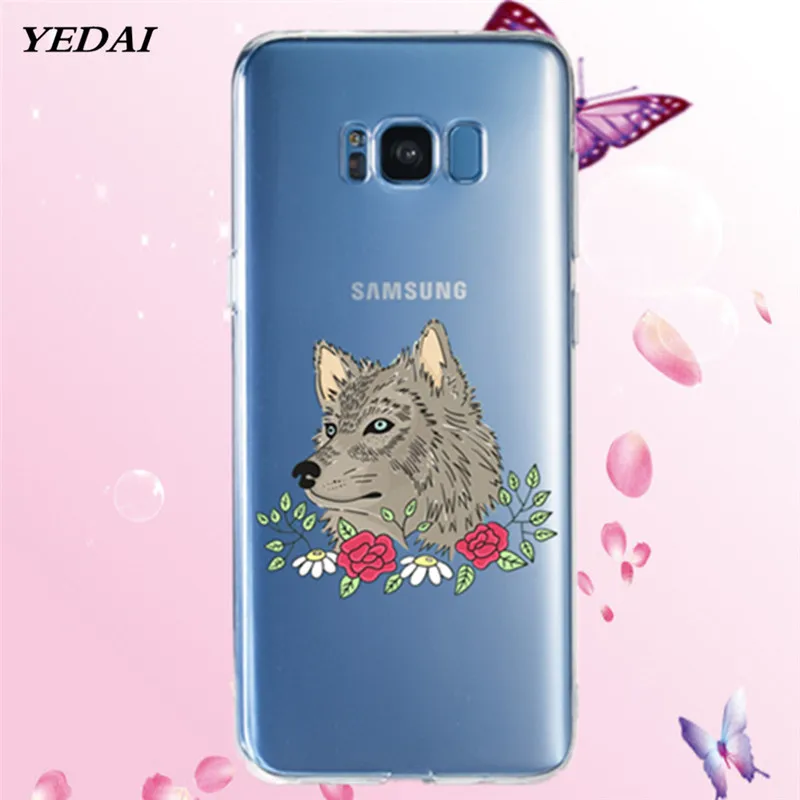 YEDAI рисунком ТПУ силиконовый чехол для телефона samsung Galaxy j6 2018 j8 J4 J3 j7 A5 A7 A8 A6 плюс S9 s8