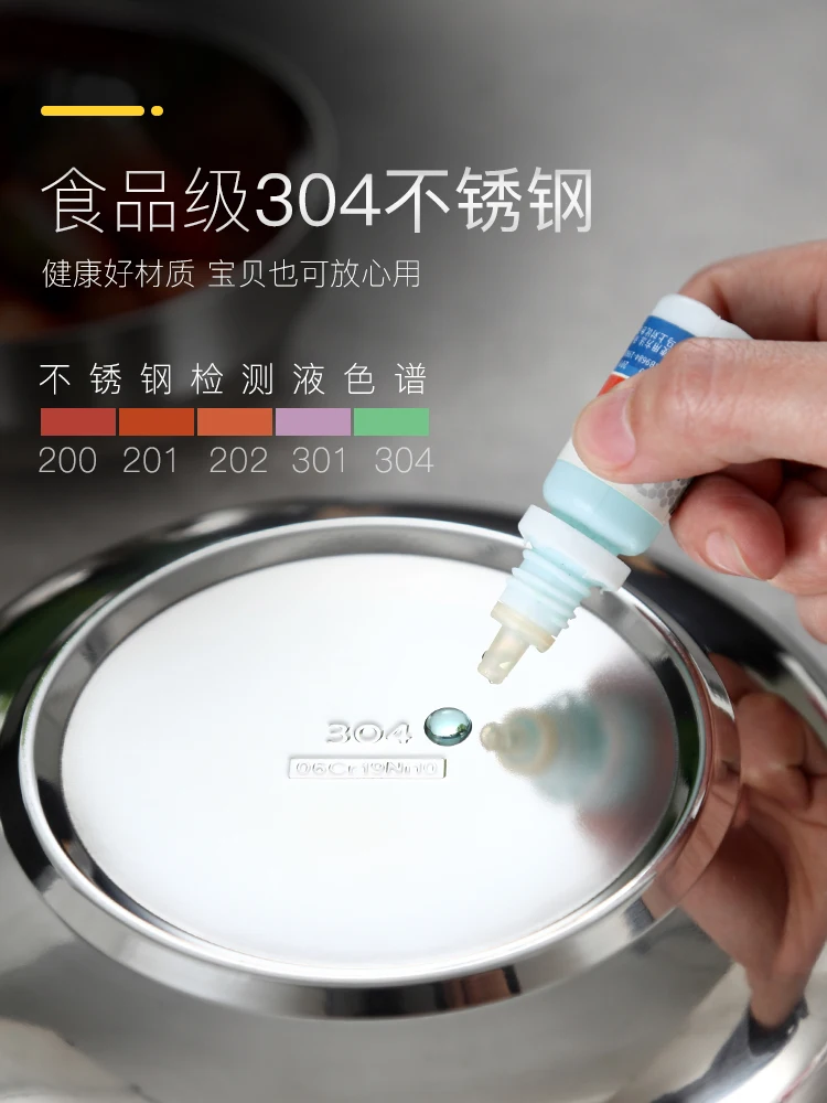 Большая Бытовая чаша ONLYCOOK из нержавеющей стали 304 чаши с двойной изоляцией для