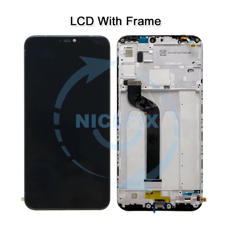 For Xiaomi Redmi 6 Pro 6pro Mi A2 Lite LCD Display and Touch Screen digitizer With Frame 5.84&quot Repair lcd | Мобильные телефоны