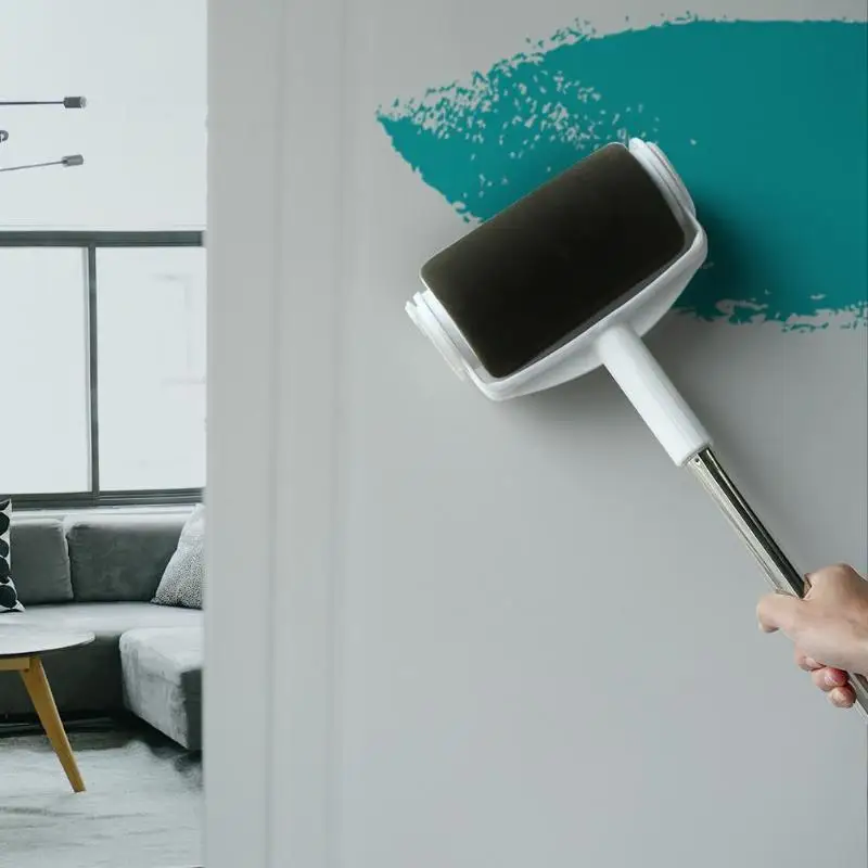 8 шт DIY набор кистей для рисования, набор инструментов для использования, фиксация, Настенная декоративная ручка, Флокированная кромка, многофункциональные кисти для рисования, инструмент