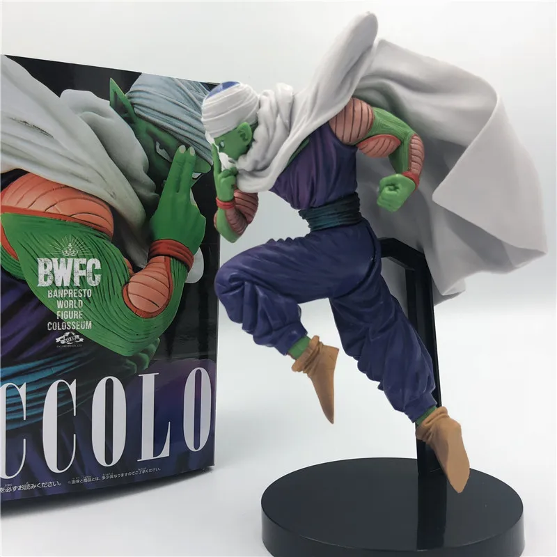 Dragon Ball Z Piccolo против Гоку прыжки битвы Cloakd Ver. Bick кисть Гоку Saiyan ПВХ Рисунок DBZ Коллекция Модель 25 см