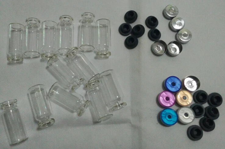 (100 шт.) флаконы 1 мл 2 5 с резиновой пробкой откидные колпачки или стеклянные Al|bottle