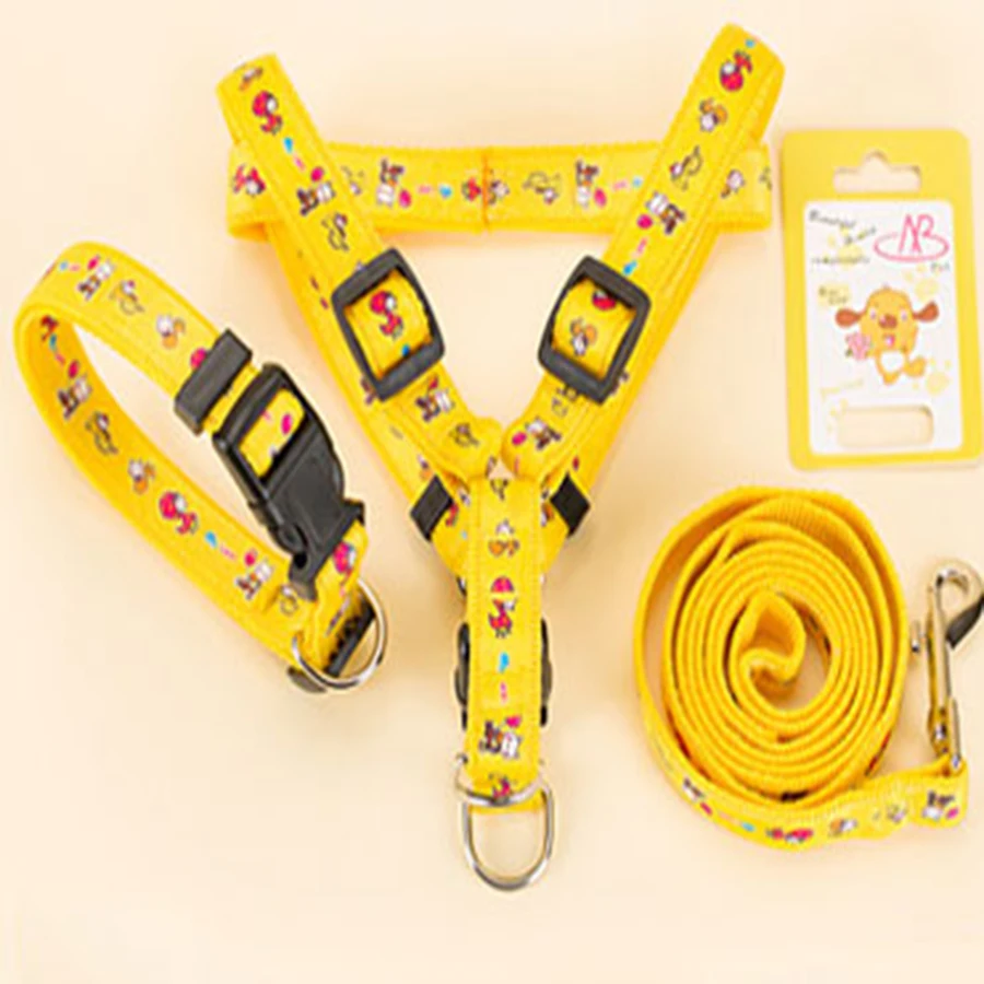 Светодиодный ошейник для собаки светоотражающий канат нейлоновый жилет