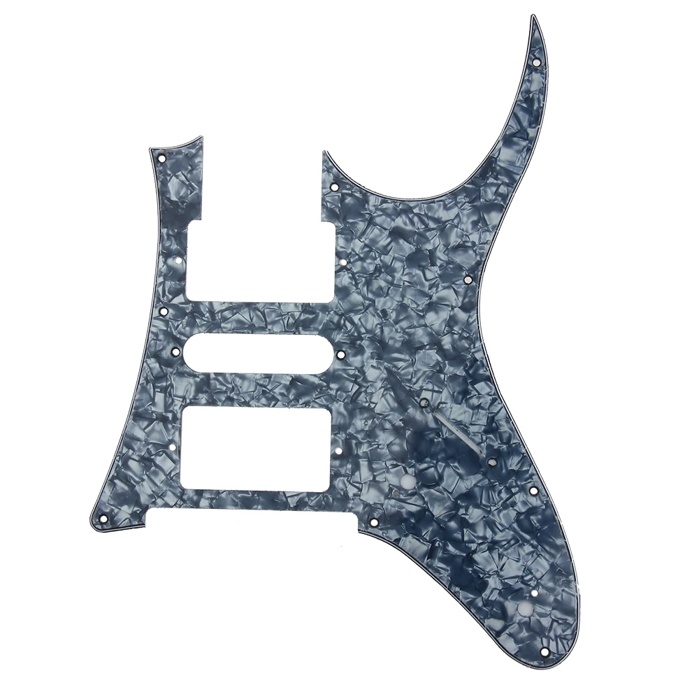 Электрогитара Защита от царапин открытый стиль HSH 3 слойный Жемчуг белый черный